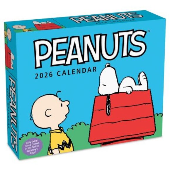 Peanuts Other - Peanuts 2026 Desk Calendar